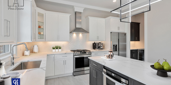 Digitally Staged Photo - Kitchen