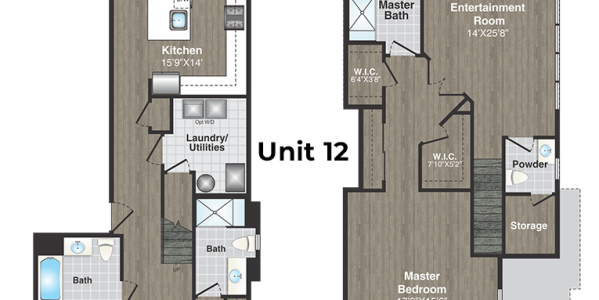 Unit Floorplan