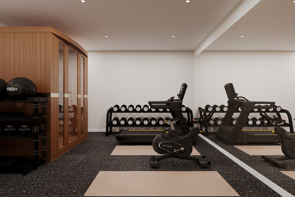 Virtually Staged - Fitness Room
