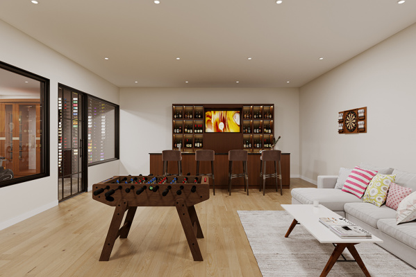 Virtually Staged - Game Room
