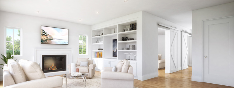 Virtually Staged Renderings